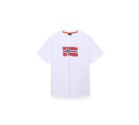 Napapijri Mahsa Short Sleeve T-shirt Bianco S Uomo