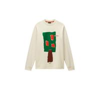 NAPAPIJRI Maglietta cioccolato / verde / arancione / bianco lana Uomo - Abbigliamento - Taglie comode - Maglie e T-shirt NAPAPIJRI S