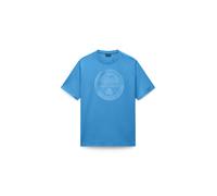 NAPAPIJRI Maglietta 'S-Bollo' blu cielo Uomo - Abbigliamento - Taglie comode - Maglie e T-shirt NAPAPIJRI XL