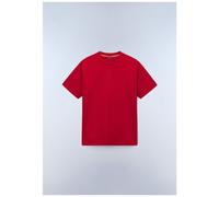Napapijri Maglietta S-Logo rialzato Ss NP0A88Y2 M Rosso