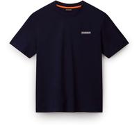 Napapijri Blue Cotton Men T-Shirt - 3XL