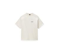 NAPAPIJRI Maglietta 'TEZA' marrone scuro / offwhite Uomo - Abbigliamento - Taglie comode - Maglie e T-shirt NAPAPIJRI XL