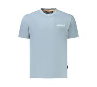 Napapijri - Magliette in cotone a maniche corte - - Tops - Uomo - Blu - L