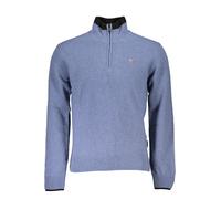 Napapijri Abbigliamento Uomo Maglie Maglione Blu XXL Maniche Lunghe, Regular Fit
