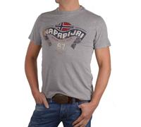 Napapijri Manica corta Sinab girocollo T-shirt da uomo (XS, Grigio)