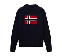 Napapijri - Mura Sweater - - Knitwear - Uomo - Blu - L