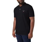 NAPAPIJRI Napapjiri Elbas SS 4 Polo, Black 041, L Uomo