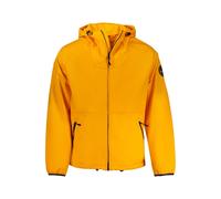 Napapijri Orange Recycled Polyester Men Jacket - M