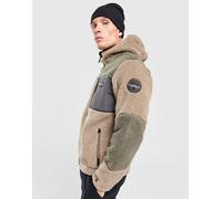 Napapijri Yupik Full-Zip M - giacca in pile - uomo L Beige/Green man Recycled Polyester