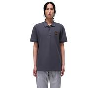 NAPAPIJRI Polo A Maniche Corte Epy, Polo Uomo, Grigio Scuro, L
