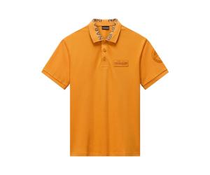 Napapijri - Polo a Maniche Corte - - Tops - Uomo - Arancione - M