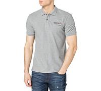 Napapijri Polo da uomo EAEL, Med Grey Mel, S