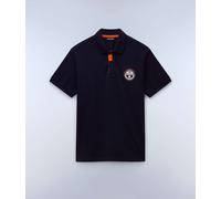Napapijri Blue Cotton Men Polo Shirt - S