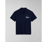 Napapijri Polo E-colville Blu - Taglia XXL Abbigliamento Uomo Polo Maniche Corte