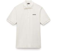 Napapijri Small Box Short Sleeve Polo Beige L Uomo