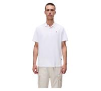 Polo Napapijri Ealis bianco brillante da uomo (S)