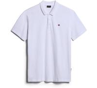 Polo Napapijri Ealis bianco brillante da uomo (M)