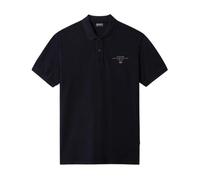 Napapijri Polo Elbas Manica Corta Cotone Blu