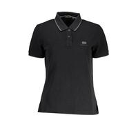 NAPAPIJRI POLO MANICHE CORTE DONNA NERO