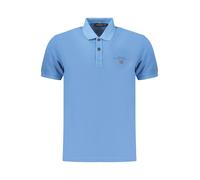 NAPAPIJRI POLO MANICHE CORTE UOMO AZZURRO