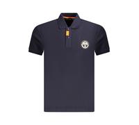 Napapijri Blue Cotton Men Polo Shirt - S