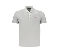 Napapijri Polo Maniche Corte Uomo Grigio