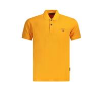 Napapijri - Polo Uomo in Cotone Arancione - - Tops - Uomo - Arancione - M