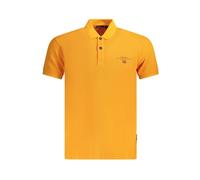 Napapijri - Polo Uomo in Cotone Arancione - - Tops - Uomo - Arancione - S
