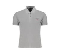Napapijri - Polo Uomo in Cotone Marrone - - Tops - Uomo - Grigio - S