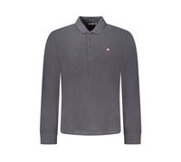 Napapijri - Polo Uomo in Cotone Nero - - Tops - Uomo - Grigio - S