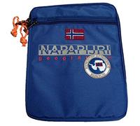 Napapijri Porta Tablet Uomo Donna Borsa Donna Uomo North Cape Slg Holder N3Z08 BLU, Blu