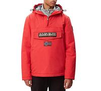 Napapijri Rainforest - Giacca invernale da uomo, Rosso (High Risk Red Ra3), M