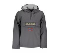 Napapijri Grigio Polyamide Men's Jacket - 3XL