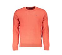 Napapijri Red Cotton Men Sweater - S