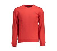 Napapijri Red Cotton Men Sweater - XXL