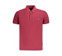 Napapijri Rosso Cotton Mens Polo - S