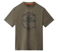 Napapijri - S-Bald S/S - T-shirt XL marrone/olivia