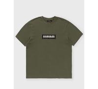 Napapijri S-BOX LOGO SS men Shortsleeves green in taglia:M