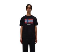 NAPAPIJRI Flag Tiki Short Sleeve T-Shirt M