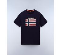 Napapijri - S-Lari S/S - T-shirt L blu