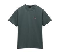 Napapijri Green Cotton T-Shirt - S