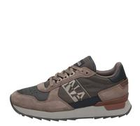 Napapijri Stab 01 - Sneakers Bsse In Suede Marrone - Uomo Scarpe Sneakers Casual