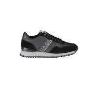 Napapijri Sleek Black Contrast Lace Sneakers - EU42/US9