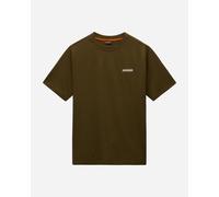 Napapijri Small Box Short Sleeve T-shirt Verde S Uomo