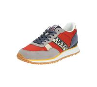 NAPAPIJRI Sneaker bassa beige / navy / grigio / rosso fuoco Uomo NAPAPIJRI 41 beige / navy / grigio / rosso fuoco