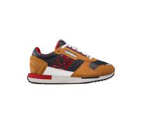 Napapijri Sneaker Running Uomo Virtus con Tomaia in Pelle Marrone Blu