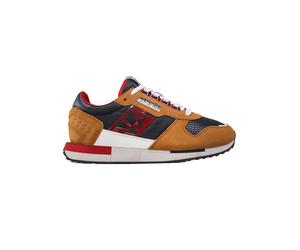 Napapijri Sneaker Running Uomo Virtus con Tomaia in Pelle Marrone Blu