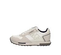 NAPAPIJRI Sneakers Bianca S3VIRTUS02/NYM Scarpe Uomo Sportive Bianche Tessuto Pelle Scamosciata (Bianco, Numeric_44)