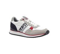 NAPAPIJRI Sneakers Bianca S3VIRTUS02/NYM Scarpe Uomo Sportive Bianche Tessuto Pelle Scamosciata (Bianco, Numeric_41)