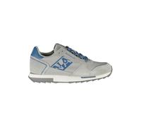 Napapijri Sneakers sportive da uomo eleganti con lacci a contrasto, Grigio, 43 EU